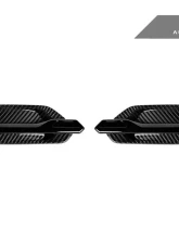 AutoTecknic Dry Carbon Fiber Fender Trim Replacement BMW F87 M2 2015-2021                                     - ATK-BM-0406-DCG - Image 2