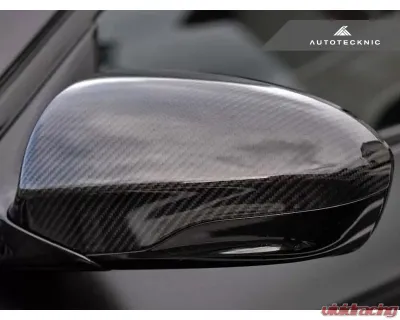 AutoTecknic Replacement Dry Carbon Mirror Covers Version II F10 M5|F06 F12 F13 M6 - BM-0155-DCG