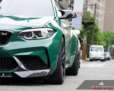 AutoTecknic Dry Carbon Performante Aero Splitters BMW F87 M2 Competition 2016-2021 - ATK-BM-0011