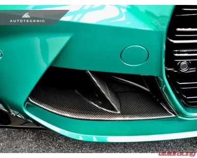 Autotecknic Dry Carbon Lower Front Bumper Vent Set BMW G80 M3 | G82 | G83 M4 - ATK-BM-0043