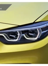 AutoTecknic Carbon Headlight Covers BMW F32/ F36 4-Series | F80 M3 | F82/ F83 M4 2014-2020                                     - ATK-BM-0239-CF - Image 5