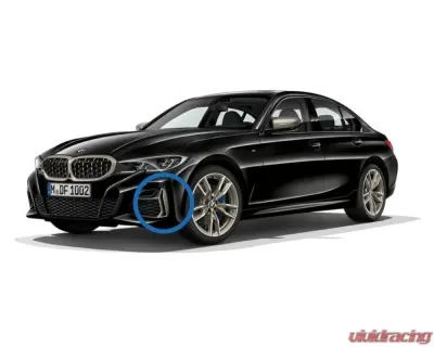 AutoTecknic Dry Carbon Front Bumper Grille Set BMW G20 M340i M-Sport - ATK-BM-0316