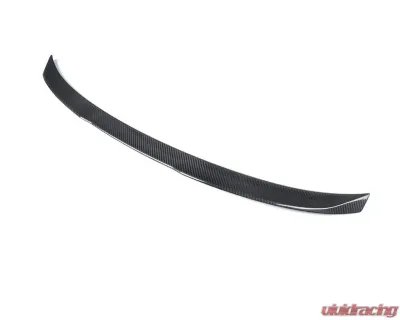 AutoTecknic Dry Carbon V1 Elevated Trunk Spoiler BMW G80 M3 2018-2022 - ATK-BM-0391-G80