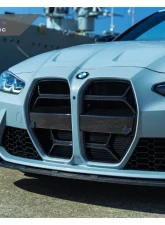 Auto Tecknic Competition Sport Gloss Black Front Grille BMW G80  | G82 | G83 2021-2023                                     - ATK-BM-0412-GB - Image 5
