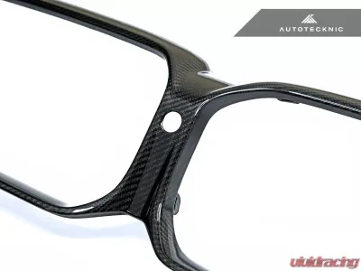 AutoTecknic Replacement Dry Carbon Grille Surround BMW F90 M5 LCI - ATK-BM-0702