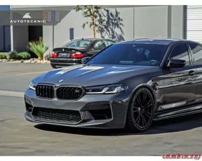 AutoTecknic Replacement Dry Carbon Grille Surround BMW F90 M5 LCI - ATK-BM-0702