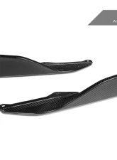 AutoTecknic Gloss Carbon Fiber Side Skirt Winglets BMW G42 2-Series 2022+                                     - ATK-BM-0884 - Image 2