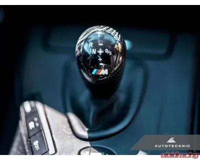 AutoTecknic Carbon Fiber Gear Selector Cover BMW E9X M3 2008-2013 - ATK-BM-0990