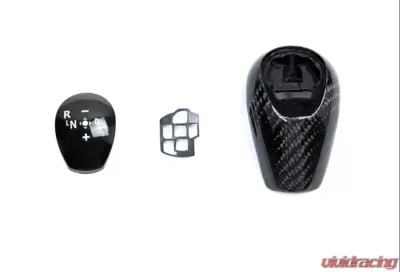 AutoTecknic Carbon Fiber Gear Selector Cover BMW E9X M3 2008-2013 - ATK-BM-0990