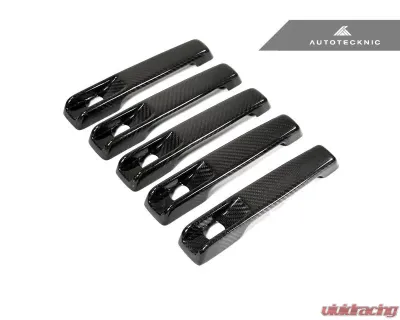 AutoTecknic Dry Carbon Fiber Door Handle Trims Mercedes-Benz W463 G-Class 1999+ - ATK-MB-0205