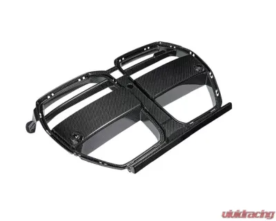 Auto Tecknic Dry Carbon Motorsport V2 Front Grille BMW G80 M3 | G82/83 M4 2021-2023 - ATK-BM-0414-DCG-V2