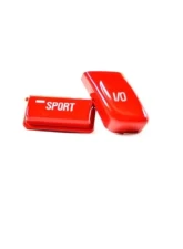 Auto Tecknic Red Sport Mode Button Gloss Finish BMW E46 M3 2001-2006                                     - ATK-BM-0502-RD - Image 2