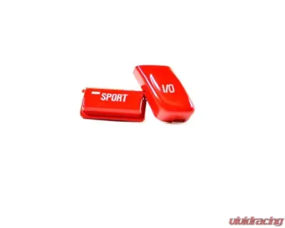 Auto Tecknic Red Sport Mode Button Gloss Finish BMW E46 M3 2001-2006 - ATK-BM-0502-RD