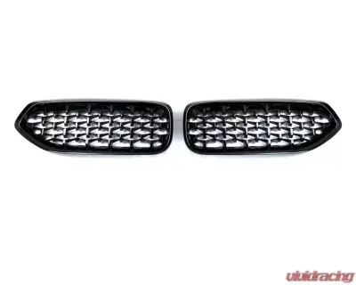 Auto Tecknic Painted Glazing Black Front Grilles BMW G29 Z4 - ATK-BM-0611-GB-DM