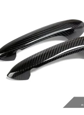 Auto Tecknic Dry Carbon Door Handle Trim Set BMW F98 X4M                                     - ATK-BM-0009-4D - Image 2