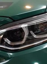 Auto Tecknic Carbon Fiber Headlight Covers BMW M2 (F87) | M2 Competition | F22 2-Series 2014-2018                                     - ATK-BM-0251 - Image 5