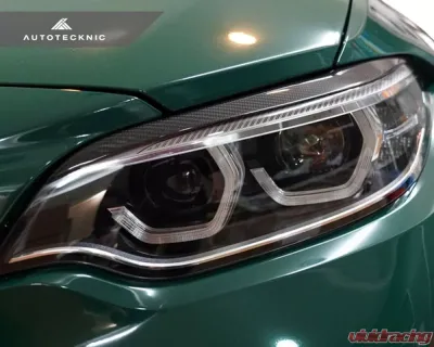 Auto Tecknic Carbon Fiber Headlight Covers BMW M2 (F87) | M2 Competition | F22 2-Series 2014-2018 - ATK-BM-0251