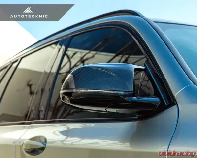 Auto Tecknic Replacement Dry Carbon Mirror Covers BMW F98 X4M - ATK-BM-0259-DCG