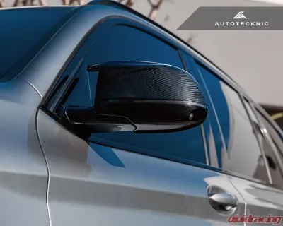 Auto Tecknic Replacement Dry Carbon Mirror Covers BMW F98 X4M - ATK-BM-0259-DCG