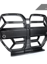 Auto Tecknic Front Grille Dry Carbon Fiber BMW M3 G80 | M4 G82/G83 Competition Sport 2021+                                     - ATK-BM-0412-DCG - Image 6