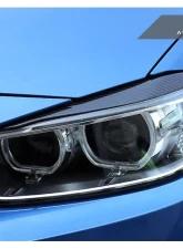 Auto Tecknic Carbon Fiber Headlight Covers BMW F30 3 Series Sedan | F31 3 Series                                     - ATK-BM-0235-CF - Image 2