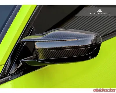 Auto Tecknic Dry Carbon Fiber Mirror Covers BMW G80 M3 | G82 | G83 M4 - ATK-BM-0258-DCG