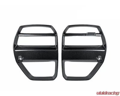 Auto Tecknic Dry Carbon Podium V1 Front Grille BMW M3 G80 | M4 G82 | G83 - ATK-BM-0415-DCG