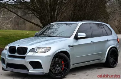 AutoTecknic Replacement Real Carbon Fiber Front Grilles BMW E70 X5 | X5M E71 X6 | X6M 2007-2014 - ATK-BM-0226