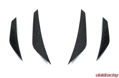 AutoTecknic Front Bumper Dry Carbon Canard Set BMW G80 M3 | BMW M4 2021+ - ATK-BM-0413