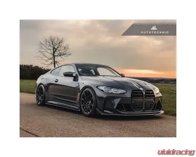 AutoTecknic Dry Carbon Competition Sport Front Aero Lip BMW G80 M3 | G82/ G83 M4 2021+ - ATK-BM-0035