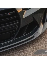 AutoTecknic Dry Carbon Competition Sport Front Aero Lip BMW G80 M3 | G82/ G83 M4 2021+                                     - ATK-BM-0035 - Image 13