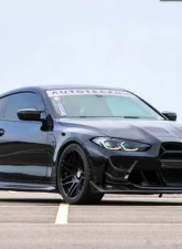 AutoTecknic Carbon Fiber Headlight Covers BMW G80 M3 | G82 | G83 M4                                     - ATK-BM-0049 - Image 4