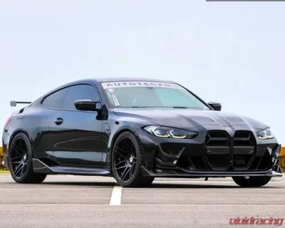 AutoTecknic Carbon Fiber Headlight Covers BMW G80 M3 | G82 | G83 M4 - ATK-BM-0049