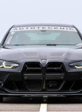 AutoTecknic Carbon Fiber Headlight Covers BMW G80 M3 | G82 | G83 M4                                     - ATK-BM-0049 - Image 5