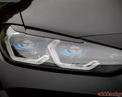 AutoTecknic Carbon Fiber Headlight Covers BMW G80 M3 | G82 | G83 M4 - ATK-BM-0049