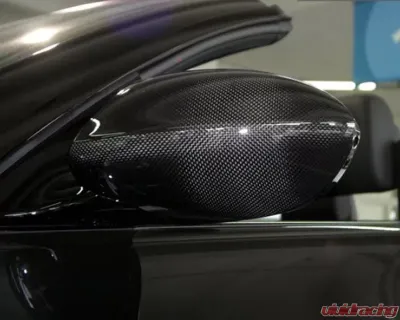 Autotecknic Replacement Carbon Fiber Mirror Covers BMW E90 | E92 | E93 M3 | E82 1M - ATK-BM-0152-P