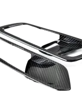 Auto Tecknic Dry Carbon Interior Door Handle Trim Set BMW G80 M3                                     - ATK-BM-0357-G80 - Image 4