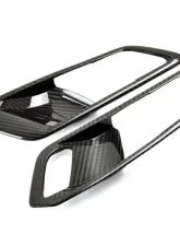 Auto Tecknic Dry Carbon Interior Door Handle Trim Set BMW G80 M3                                     - ATK-BM-0357-G80 - Image 6