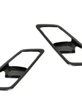Auto Tecknic Dry Carbon Interior Door Handle Trim Set BMW G80 M3                                     - ATK-BM-0357-G80 - Image 7