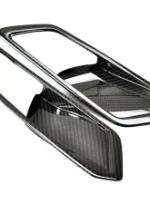 Auto Tecknic Dry Carbon Interior Door Handle Trim Set BMW G80 M3                                     - ATK-BM-0357-G80 - Image 9