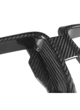 AutoTecknic Replacement Dry Carbon Front Grille Surrounds BMW 2-Series G42 2021-2022                                     - ATK-BM-0417-DCG - Image 4