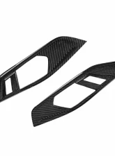 AutoTecknic Dry Carbon Interior Door Handle Trim Set BMW G82 | G83 M4 2021-2023                                     - ATK-BM-0421 - Image 9