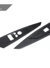 AutoTecknic Dry Carbon Interior Door Handle Trim Set BMW G82 | G83 M4 2021-2023                                     - ATK-BM-0421 - Image 9