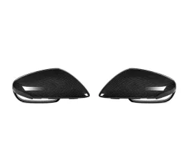 AutoTecknic Replacement Dry Carbon Mirror Covers Porsche 992 Carrera 2020+