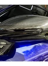AutoTecknic Replacement Dry Carbon Mirror Covers Porsche 992 Carrera 2020+                                     - ATK-PR-0022 - Image 2