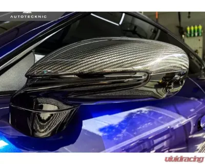 AutoTecknic Replacement Dry Carbon Mirror Covers Porsche 992 Carrera 2020+ - ATK-PR-0022