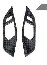 Auto Tecknic Gloss Finish Dry Carbon Window Switch Panel Trim Set BMW M4 G82 | G83 2021-2023                                     - ATK-BM-0422 - Image 5
