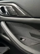 Auto Tecknic Gloss Finish Dry Carbon Window Switch Panel Trim Set BMW M4 G82 | G83 2021-2023                                     - ATK-BM-0422 - Image 7