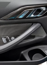 Auto Tecknic Gloss Finish Dry Carbon Window Switch Panel Trim Set BMW M4 G82 | G83 2021-2023                                     - ATK-BM-0422 - Image 8