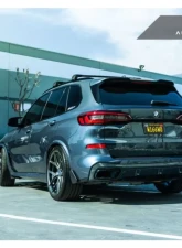 AutoTecknic Dry Carbon Rear Winglet Splitters BMW G05 X5 M-Sport                                     - BM-0010 - Image 8